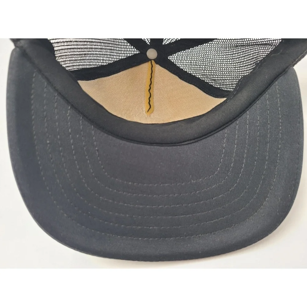 Vintage Wyoming Is Horny Buck Country Mesh Trucker Snapback Hat Cap‎ Funny Joke